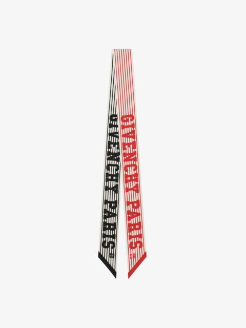 Givenchy DOUBLE SIDED SCARF IN SILK
