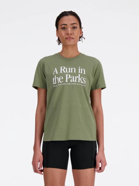 New Balance United Airlines NYC Half Graphic T-Shirt