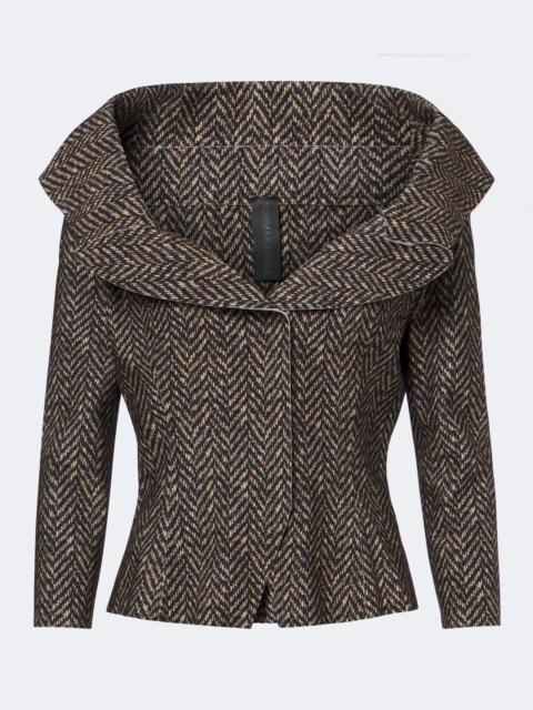 NORMA KAMALI Herringbone jacket