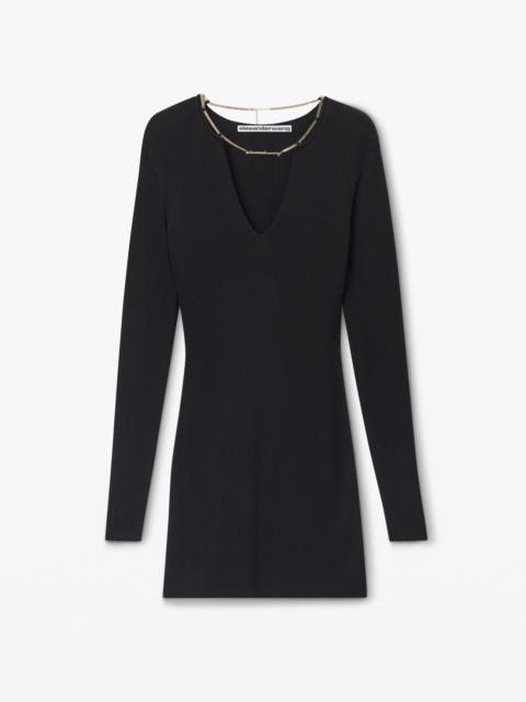 Alexander Wang Logo Nameplate Dress