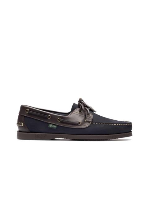 Paraboot Barth Nubuck Navy/Kenya - Rubber Sole