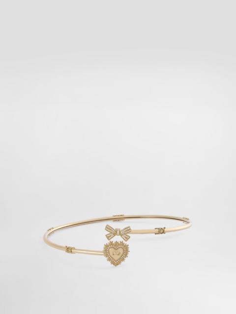Dolce & Gabbana Devotion Necklace  18 carat yellow gold