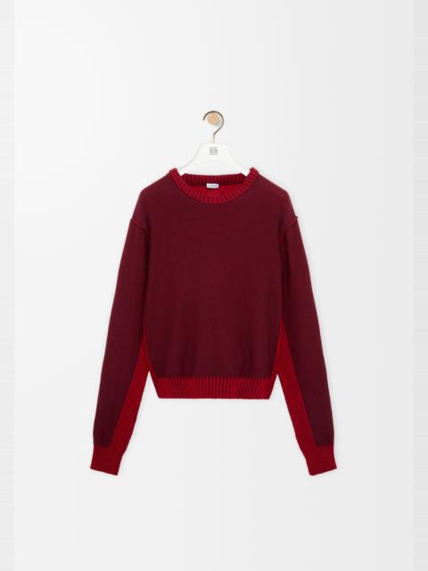 Loewe Sweater in cotton and wool