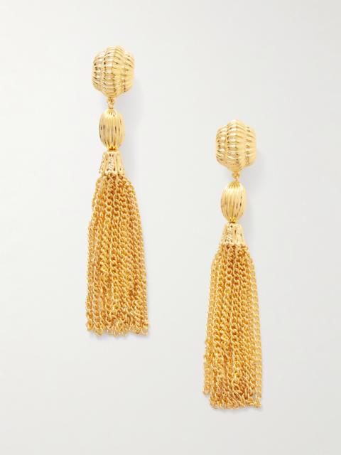 Jennifer Behr Arthelia Gold-plated Earrings