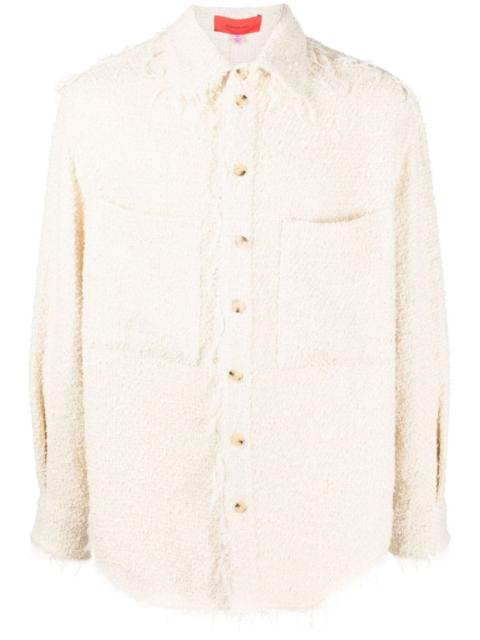 ECKHAUS LATTA button-up bouclÃ© jacket