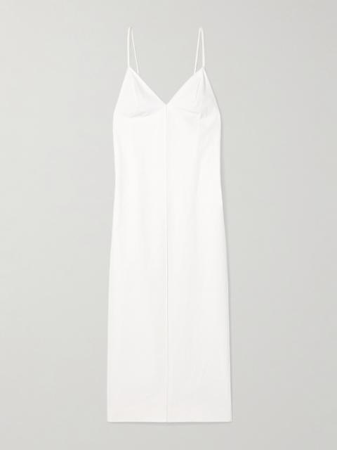 KHAITE Tulula Silk-poplin Maxi Dress