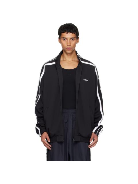 VETEMENTS Black Gym Track Jacket