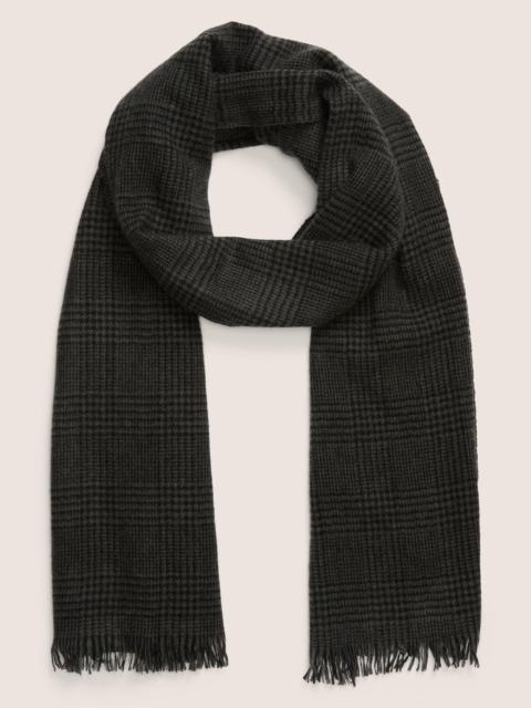 Vince Glen Plaid Cashmere Scarf