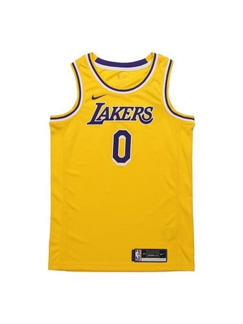 Nike Nike 2020 Lakers Icon Edition NBA Swingman Jersey Men's Jersey CW3669-735