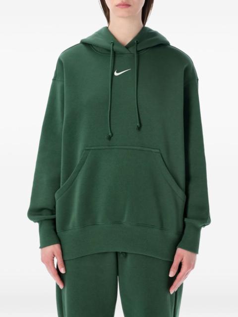 Nike logo-detail hoodie
