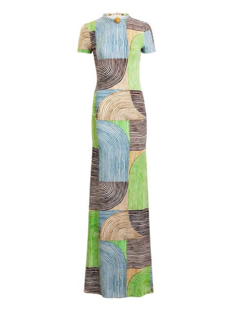 SILVIA TCHERASSI geometric yara dress