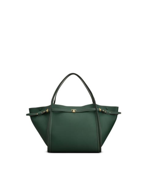 Tod's medium T Timeless gold-tone buckle tote bag