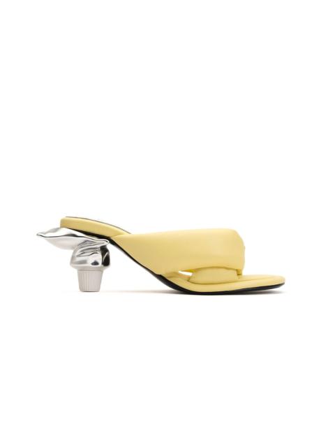 Maison MIHARAYASUHIRO Toothpaste Heel Puffer Sandals