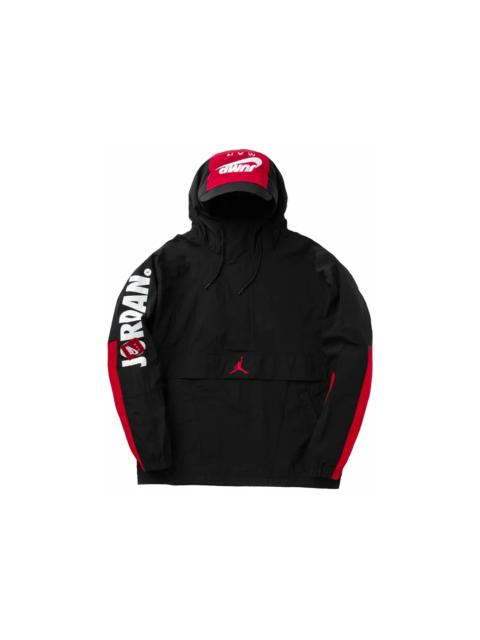 Jordan Jordan Jumpman Classics Jacket Black/Gym Red/White