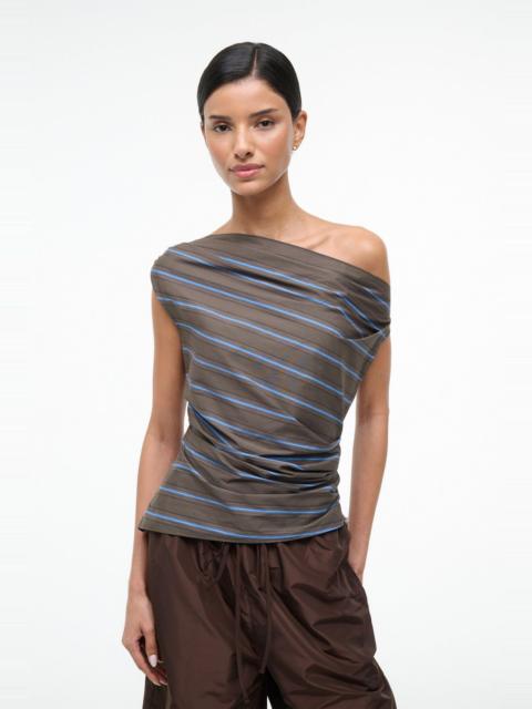 STAUD STAUD PHARE TOP HUNTINGTON STRIPE