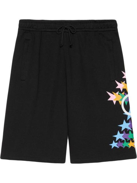 GUCCI GG shooting star-print shorts