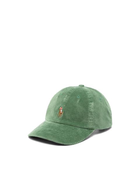 Polo Ralph Lauren logo-embroidered corduroy baseball cap