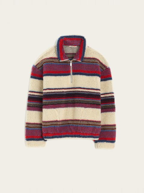 Madewell Half-Zip Jacket in Après Fleece