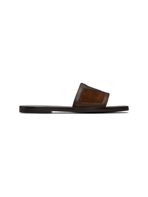 Valentino Brown Viva Superstar Sandals