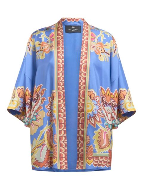 Etro silk twill jacket