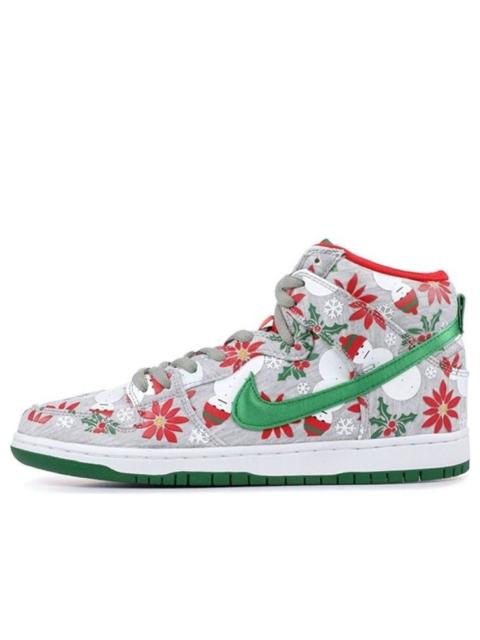 Nike Nike SB Dunk 높은 개념 추운 크리스마스 스웨터 회색 (특별한 상자)