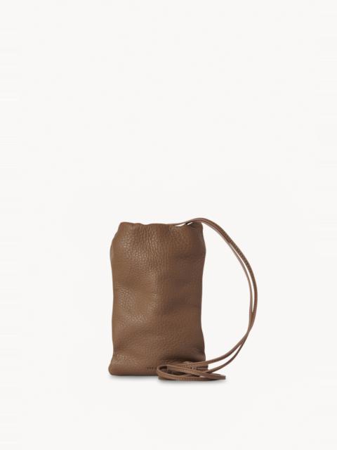 The Row Bourse Phone Case in Leather