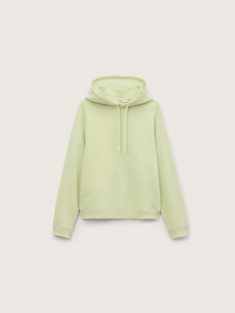PANGAIA Womens Midweight Drawstring Hoodie - Neon Haze
