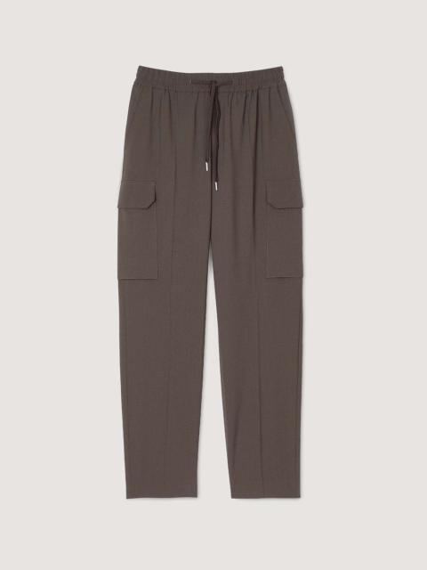 Sandro ELASTICATED CARGO TROUSERS