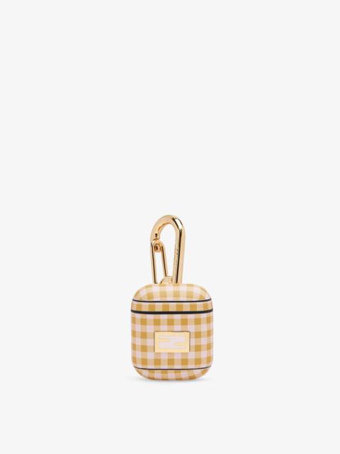 FENDI Beige leather cover