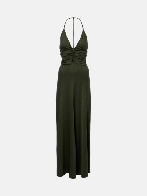 Victoria Beckham Ruched maxi dress