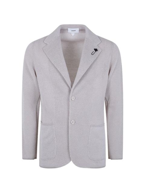 LARDINI texture blazer