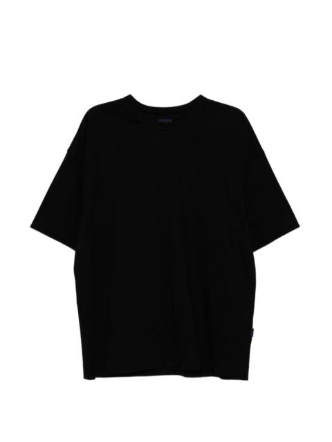 JUUN.J logo-embroidered dropped-shoulder T-shirt