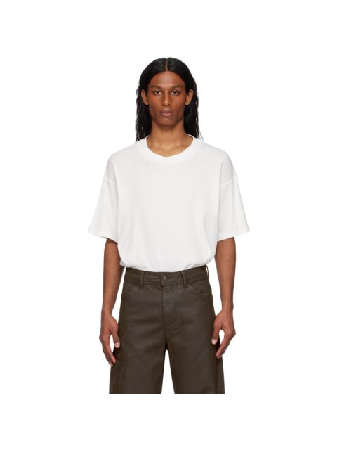 BODE Off-White Beaded Salt Marsh T-shirt | REVERSIBLE
