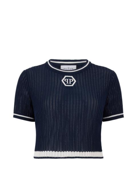 PHILIPP PLEIN logo-detail T-shirt