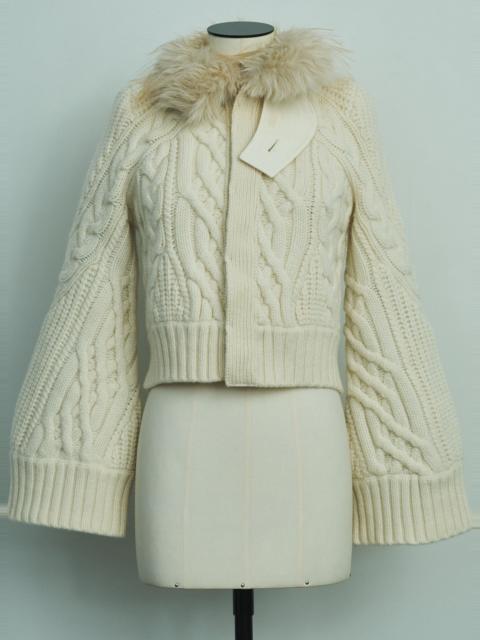 sacai Wool Knit Blouson