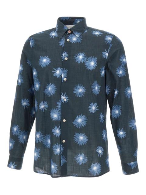floral print button shirt