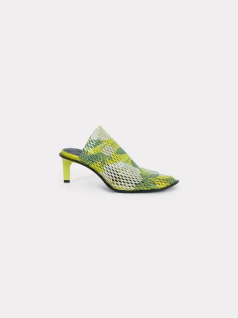 Loewe Cerulean Blue Mesh Petal Pumps | italist | REVERSIBLE