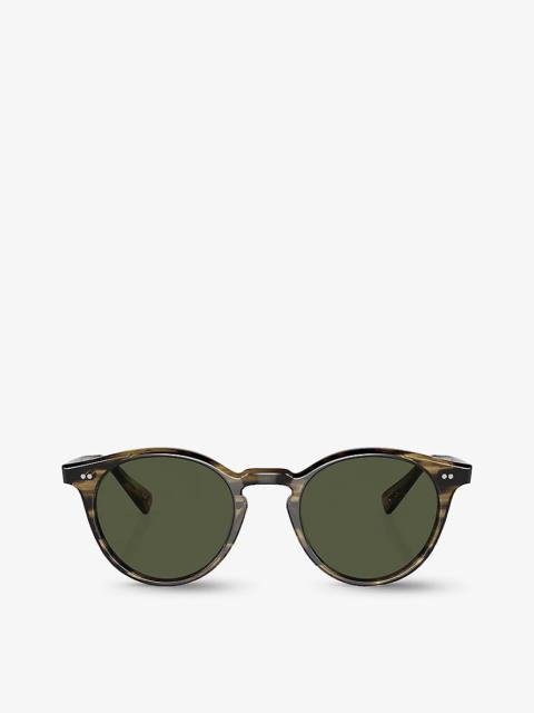 Oliver Peoples OV5459SU Romare round-frame acetate sunglasses