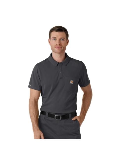 Carhartt Rugged Flex® RSCU Lightweight Short Sleeve Polo Scrub Top