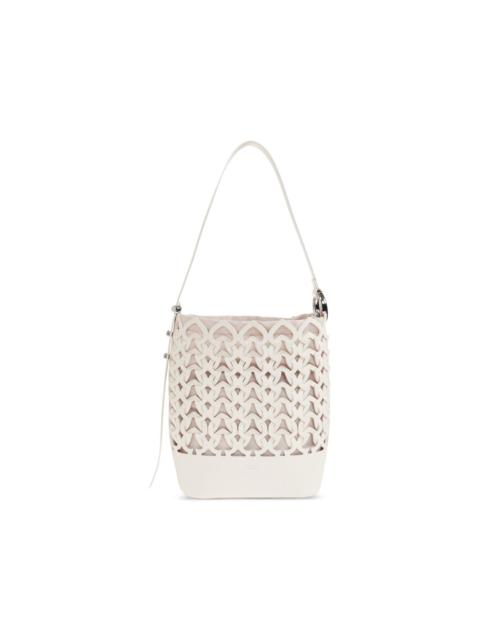 kate spade Halo woven-leather bucket bag