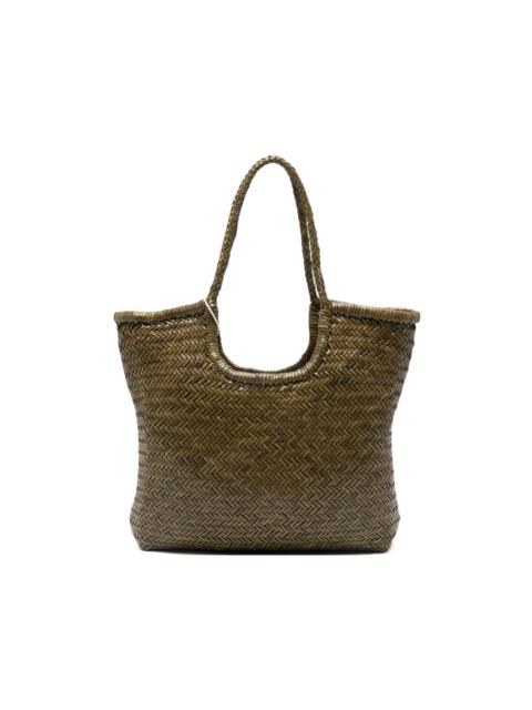 DRAGON DIFFUSION woven handle tote