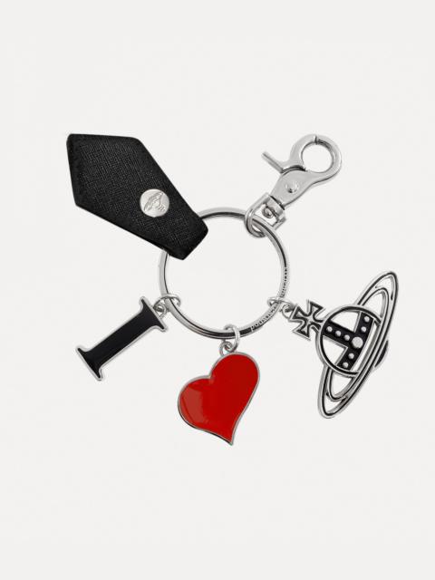 Vivienne Westwood I LOVE ORB KEYRING