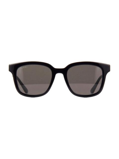 GUCCI Gucci Square Full Rim Sunglasses — Black