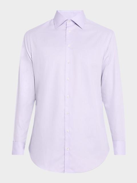 GIORGIO ARMANI Men's Micro-Dot Dress Shirt
