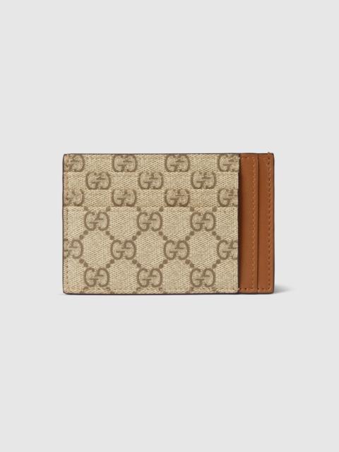 GUCCI GG Emblem card case