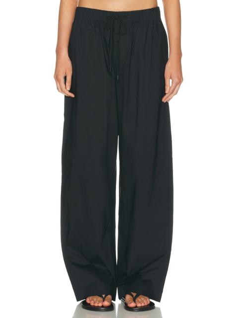 SKIMS Swiss Cotton Sateen Oversized Drawstring Pant