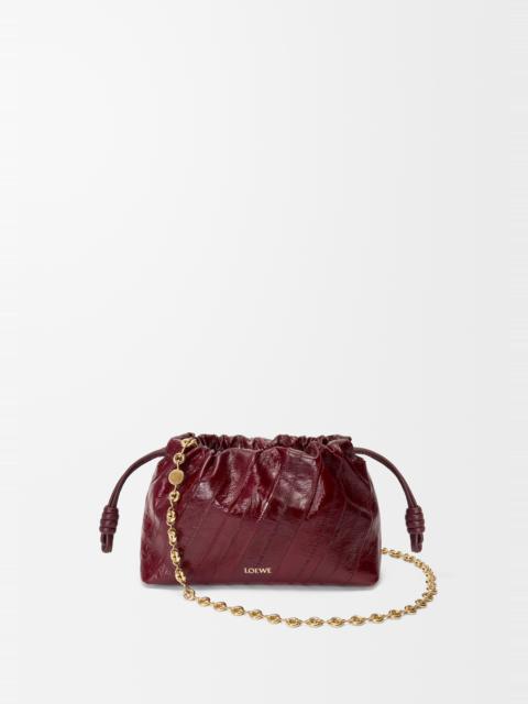 Loewe Mini Flamenco purse in eel