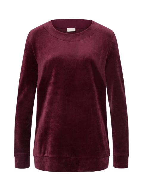 HANRO Favourites Velvet Round Neck Pullover