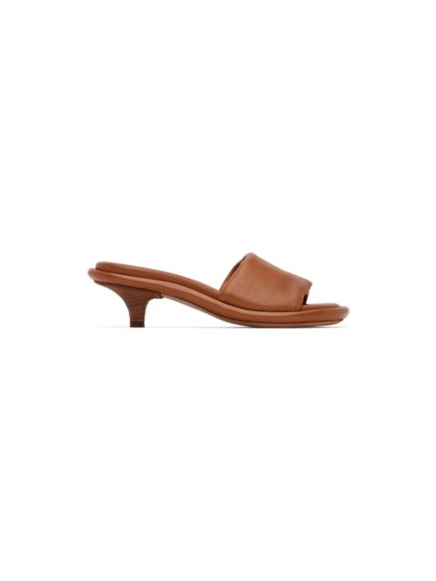 Brown Spilla Heeled Sandals