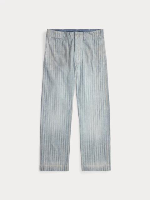 RRL by Ralph Lauren Striped Jaspé Field Pant